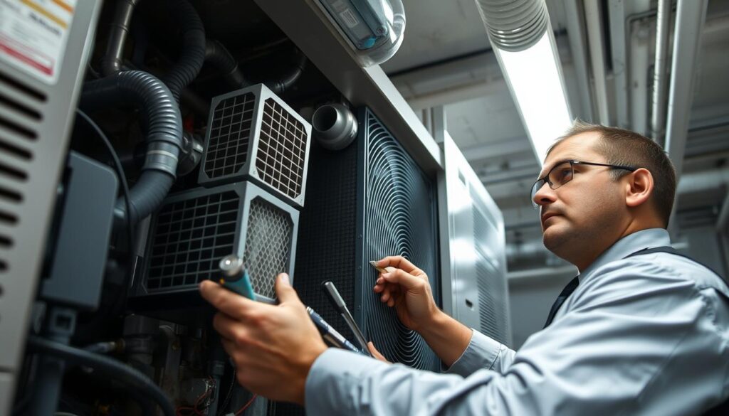 Air conditioning maintenance